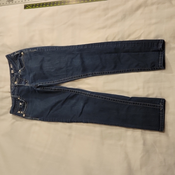 Miss Me Denim - Miss Me women's jeans size 27 Easy Skinny blue straight P279